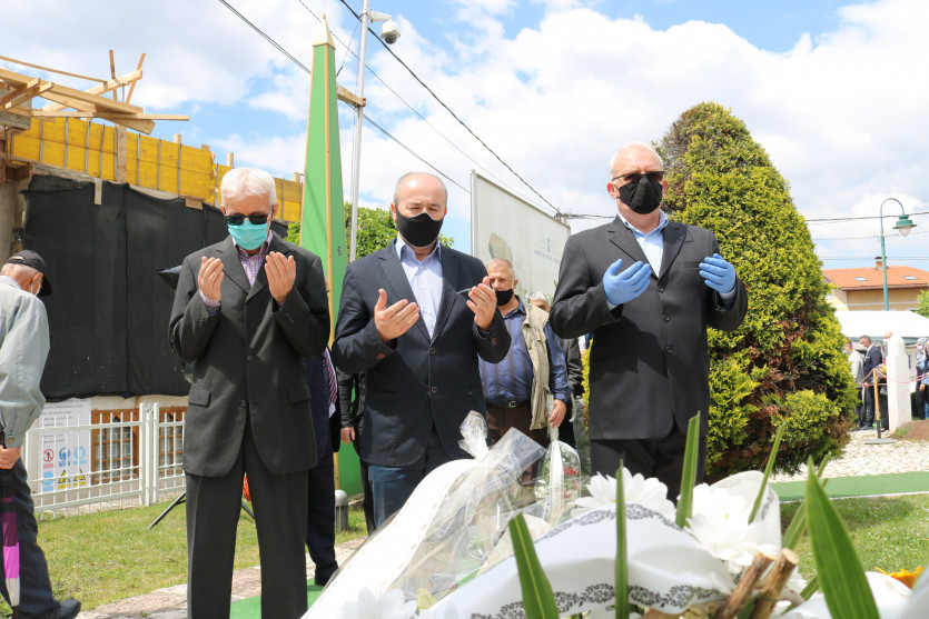 Delegacija Udruženja generala Bosne i Hercegovine na obilježavanju Dana šehida