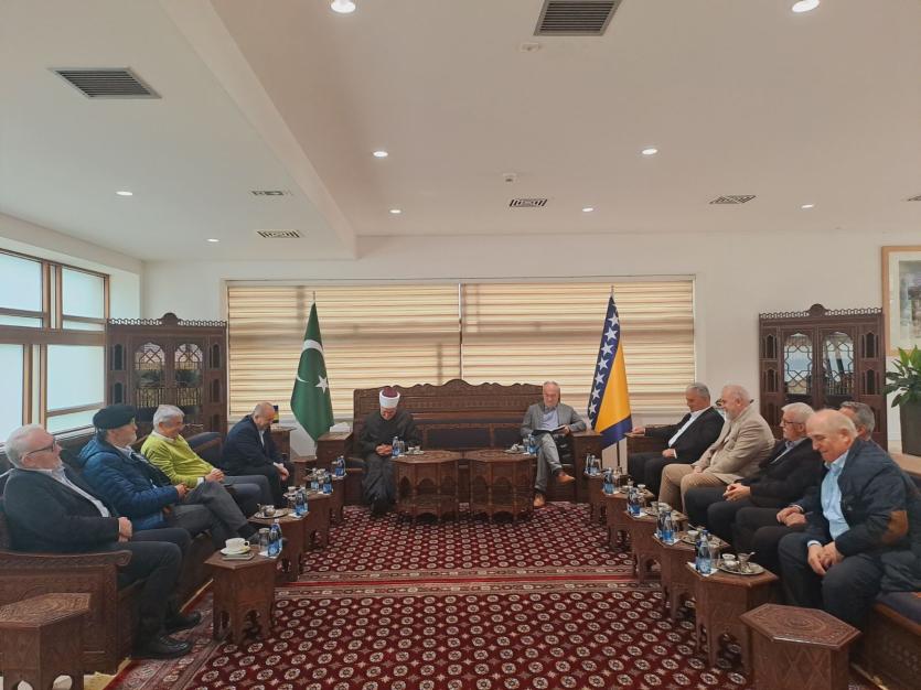 Posjeta reisul-ulemi dr Huseinu ef. Kavazoviću