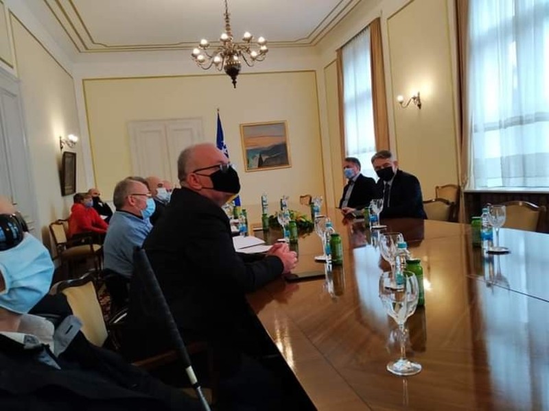 Udruženje generala Bosne i Hercegovine dalo punu podršku zahtjevima Saveza RVI paraplegičara Federacije Bosne i Hercegovine1